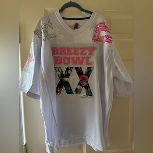 Chris Brown Breezy Bowl Concert Jersey